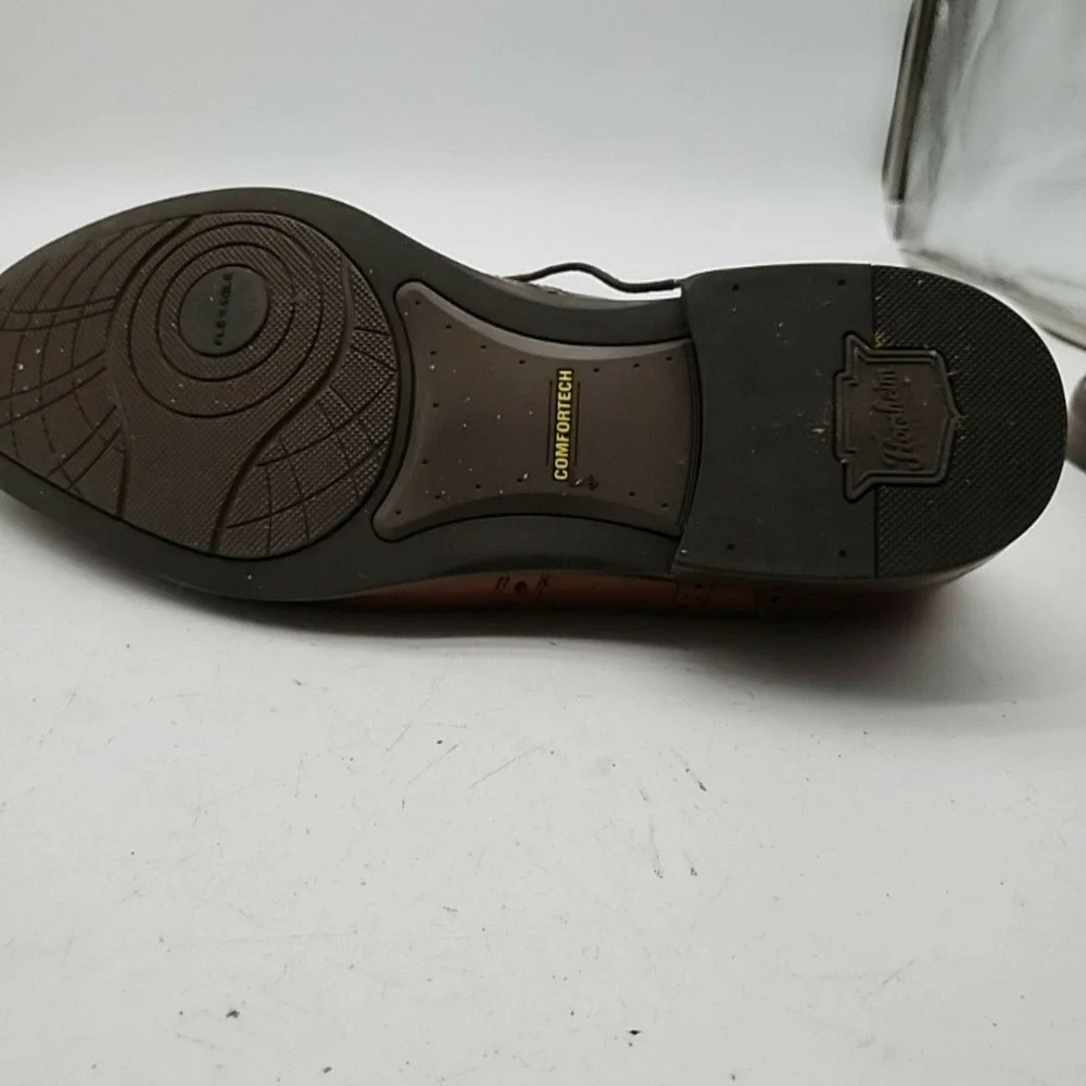 Florsheim Shoes Mens Size 12M Brown Leather Wingtip Brogue Dress Oxford Lace Up